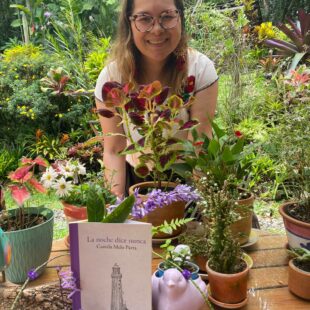 Intimista, profunda y emocional es la poesía de Camila Melo